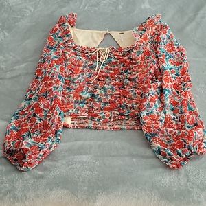 Peasant style top